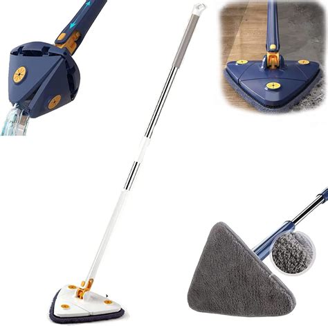 New Rotatable Adjustable Cleaning Mop Extendable Wall