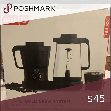 Dash Cold Brew Coffee Maker 5 Minute System Fast Brewing For Your Kitchen