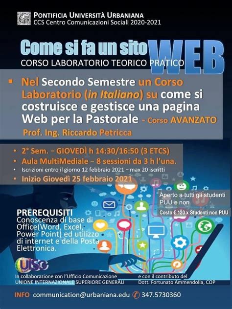 Prima Lezione Del Corso Come Si Fa Un Sito Web Ii Studio Di