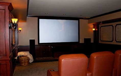 Wasserson Design Custom Home Theater Design And Installation For