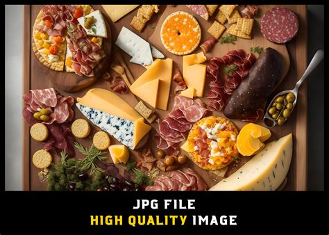 Delicious Cheese Charcuterie Board Graphic by WODEXZ · Creative Fabrica