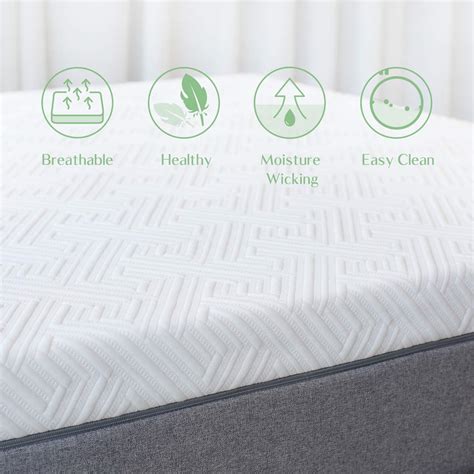 Novilla Twin Mattress 10 Inch Gel Memory Foam Twin Size Mattress For Cool Sleep And Pressure