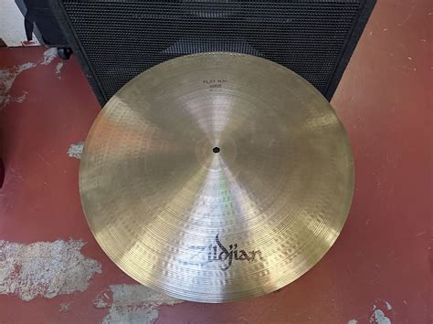 1980s Avedis Zildjian 20 Flat Top Ride Cymbal Hard To Reverb