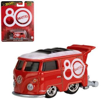 Mașină Hot Wheels JBL68 Model aniversar Volkswagen Kool Kombi 1 64