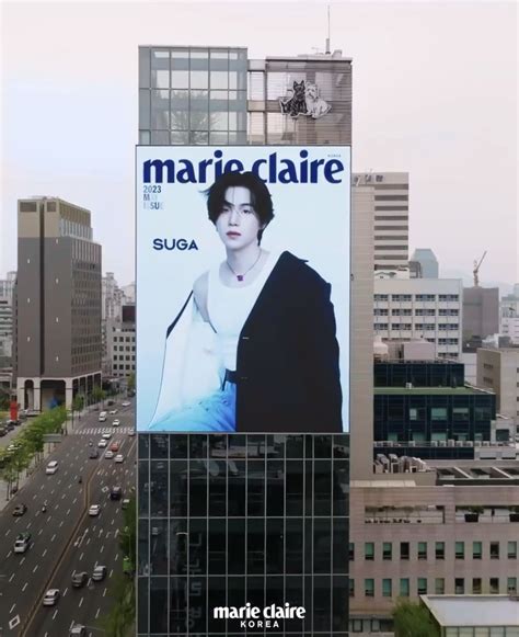 Min Suga Hq⁷ On Twitter Suga X Marie Claire Korea Cover Displayed In