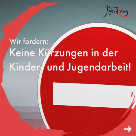 Demokratie stärken nicht kürzen Kölner Jugendring