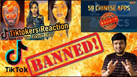 Tiktok Ban In India Tiktok Ban Reaction End Of Cringe In India 59