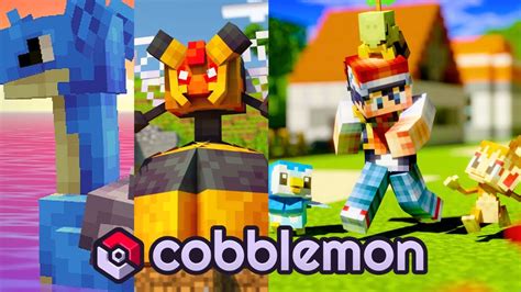 Incrível O melhor MOD de Minecraft de Pokémon Cobblemon YouTube