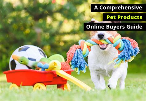 A Comprehensive Pet Products Online Buyers Guide