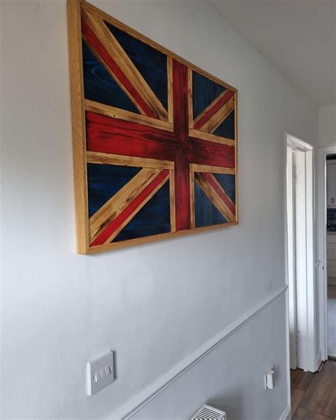 Union Jack Wall Art Great for Your Man Cave/office or a - Etsy