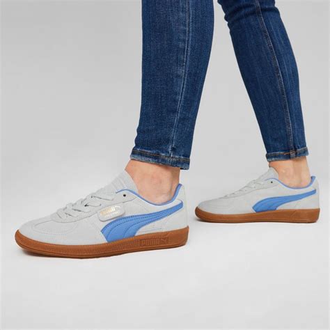 Ripley Zapatillas Mujer Puma Urbanas Azul Palermo Cuero