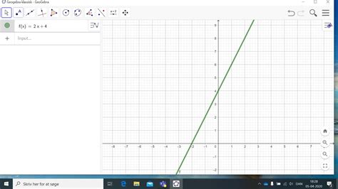 Sådan tegner du en graf i Geogebra YouTube