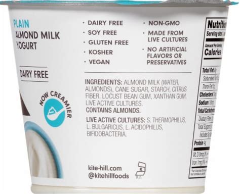 Kite Hill Plain Almond Milk Yogurt Cup, 5.3 oz - Pick ‘n Save