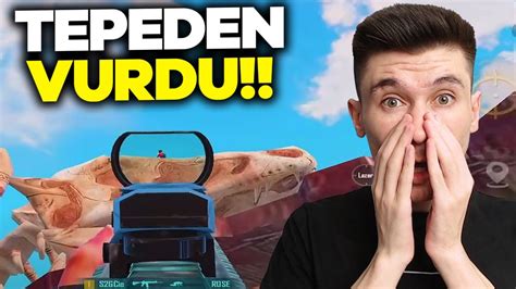 Tepeye N P Ben Vurdu Nt Kam Alindi C O Pubg Mobile Youtube