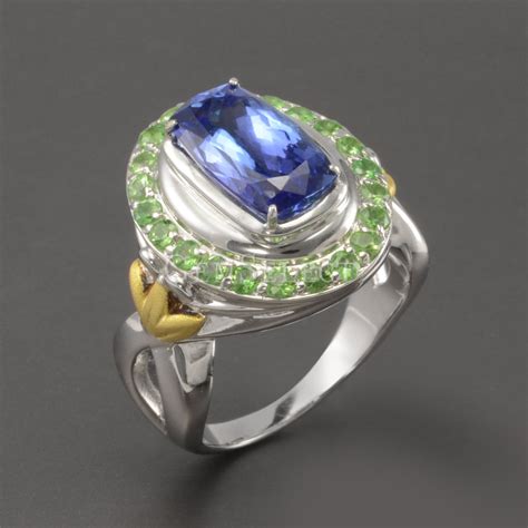 Tanzanite Rings Natural Tanzanite Gemstone Jewelry Information Gemselect