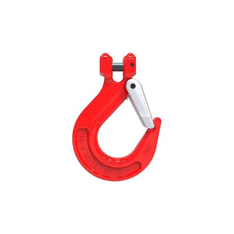 China G80 Clevis Sling Hook With Latch Suppliers Manufacturers