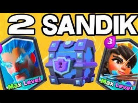 Clash Royal sandık açılımı emekler boşa gitti YouTube