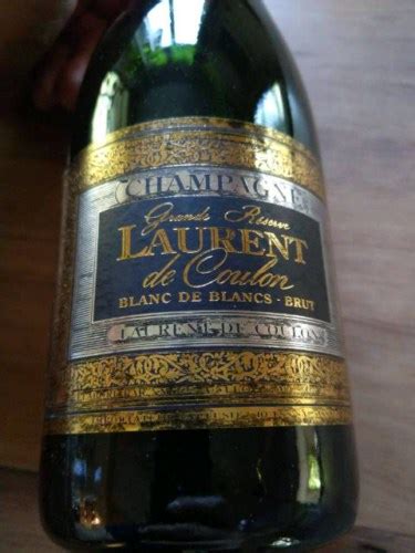 Laurent De Coulon Champagne Grande Reserve Blanc De Blancs Brut Vivino US