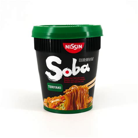 Cup De Nouilles Saut Es Yakisoba Instantan Go T Teriyaki Nissin