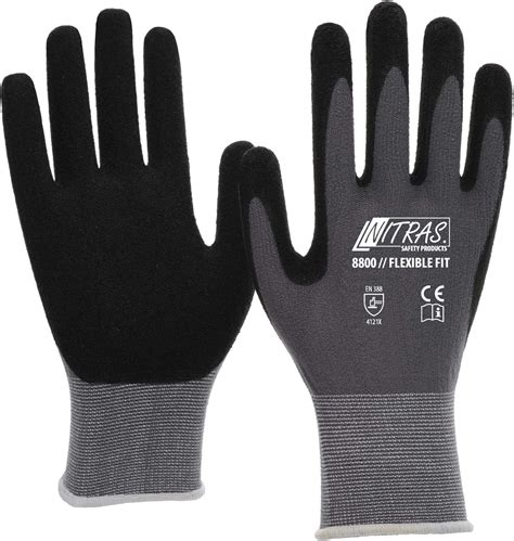 Pairs Of Work Gloves Nitras En Flexible Fit Mechanic S