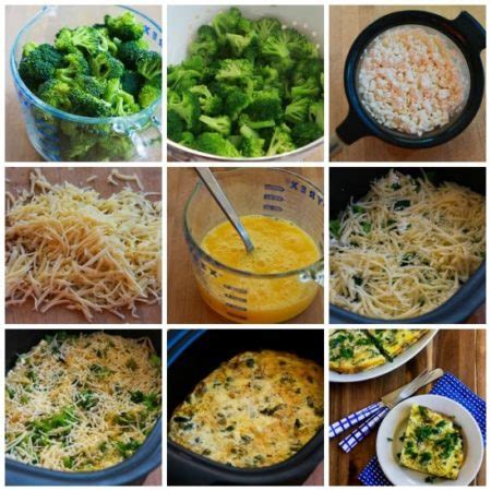 Slow Cooker Broccoli Egg Casserole With Cottage Cheese Kalyn S Kitchen