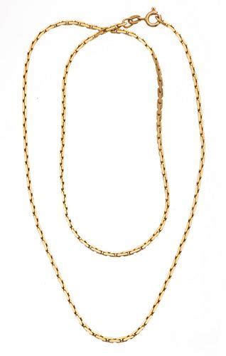 14kt Gold Chain, Made In Italy, L 19.75" 9.7g sold at auction on 27th ...