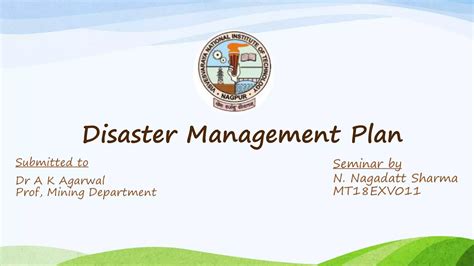 Disaster Management And Its Planning Ppt