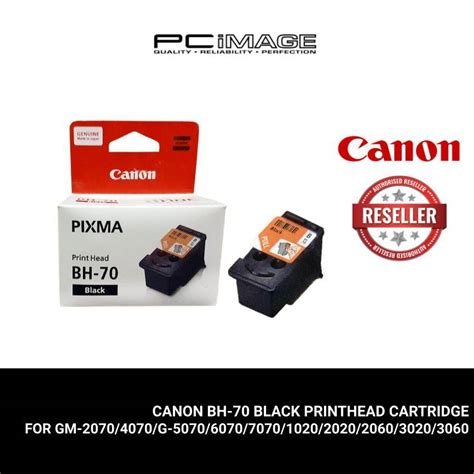 Canon BH 70 Black Original Print Head Cartridge PC Image Malaysia