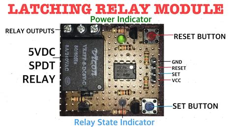 Latching Relay Module. : 9 Steps (with Pictures) - Instructables