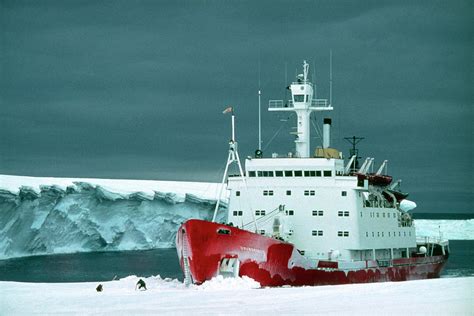 The British Antarctic Survey Icebreaker Photograph By Doug Allan