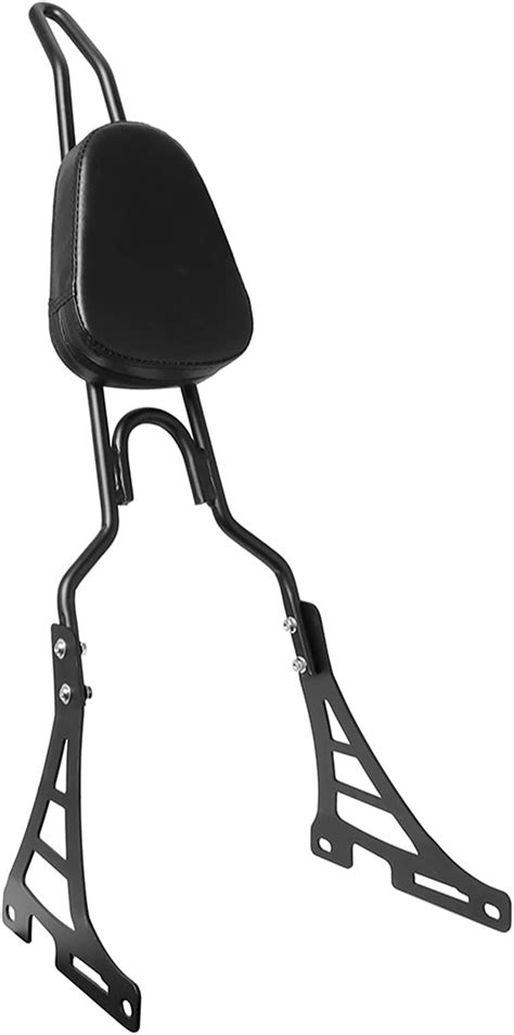 Guditem Motorcycle Passenger Sissy Bar Rear Backrest For Harley Sportster Xl883c