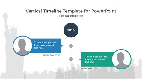 Vertical Timeline PowerPoint Template - SlideModel