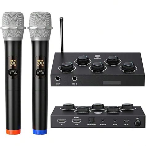 Kabelloses Karaoke Mikrofon Bluetooth Kabelloses UHF Mikrofon System