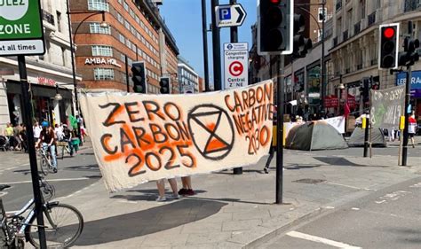 Climate Emergency Extinction Rebellion Protest London