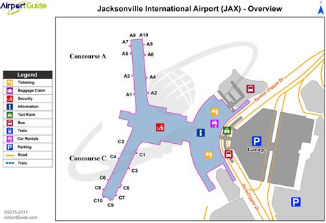 Airlines Serving Jacksonville International Airport - KJAX - JAX ...