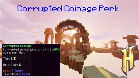 SkyWars Unlocking The Corrupted Coinage Perk Angel S Descent