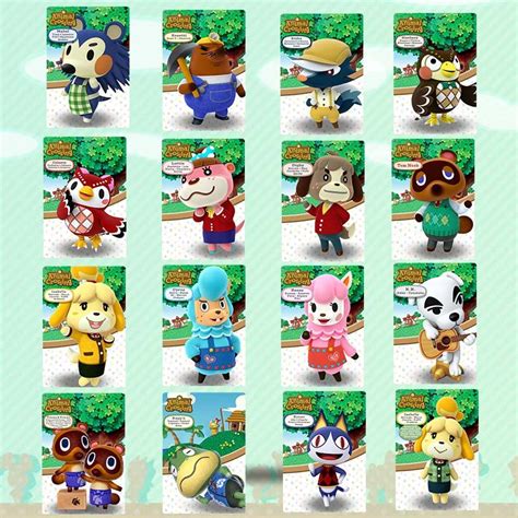 Animal Crossing Amiibo Cards Custom Made Cards | RFID Card, RFID Tag ...