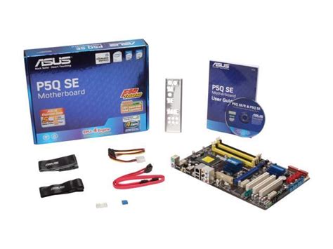 ASUS P5Q SE LGA 775 ATX Intel Motherboard Newegg