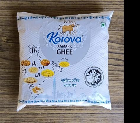 Ml Korova Agmark Buffalo Ghee Packet At Rs In Bhiwandi Id