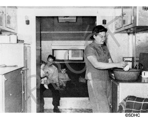 Streetcars Converted Into Housing C 1942 San Diego History Center