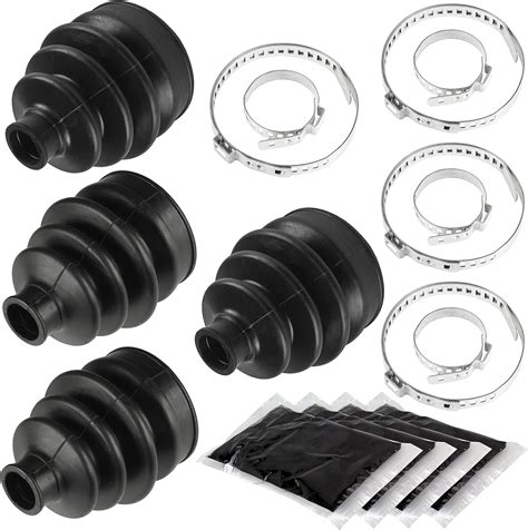 Amazon Caltric Front Axle Outer And Inner Cv Boot Kit Compatible