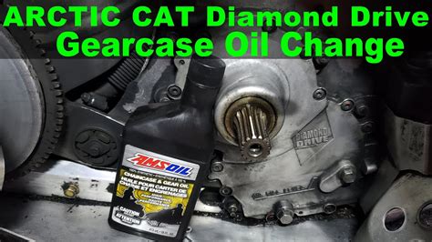 Diamond Drive Oil Change Arctic Cat Gearcase How To Change Oil YouTube