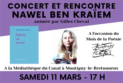 Librairie Le Pavé du Canal Rencontre avec Nawel Ben Kraïem