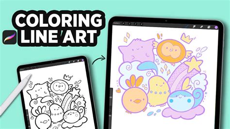 How To Color Lineart In Procreate Shorts Youtube