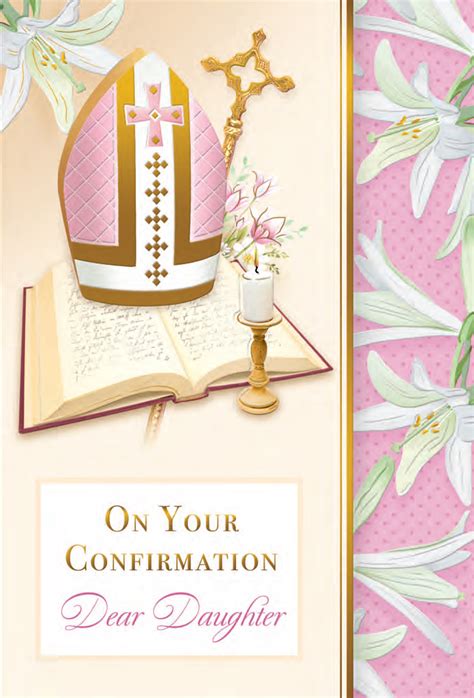 Card Confirmation Daughter Lillies Reillys Church Supply And T