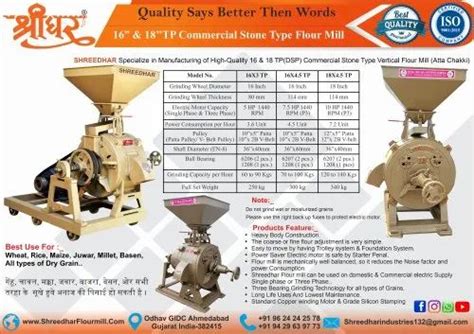 Dal Mill Machine Sooji Rava Mill Manufacturer From Ahmedabad