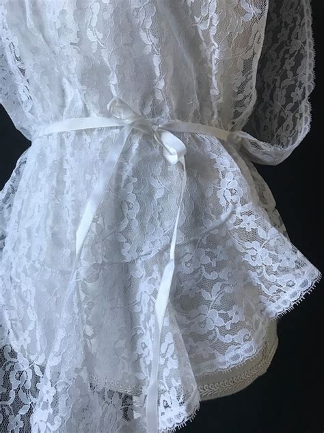 Vintage S S Snow White Lace Teddy Lingerie Gem