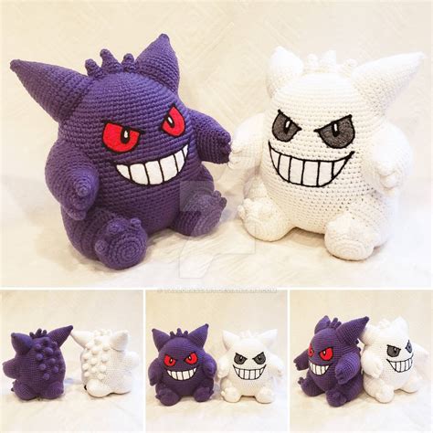 Gengar and Alt Shiny Gengar by TallGrassArt on DeviantArt