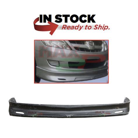 Toyota Innova OE Style Front Skirt Bumper Lower Lip Spoiler Fiberglass