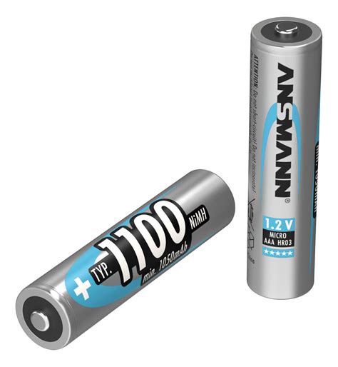 Ansmann Nimh Akku Micro Aaa Typ 1100 Min 1050 Mah